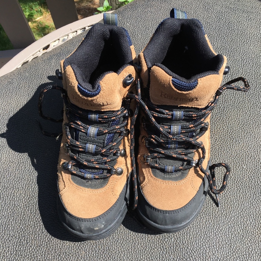 Kids RedHead hiking boots.